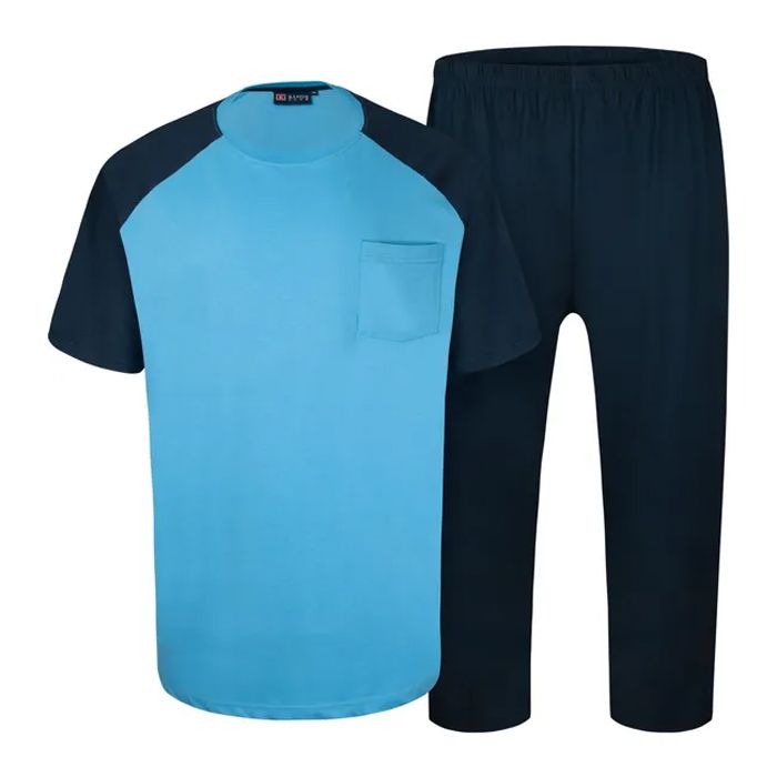 G1107 Casual Pyjamas (Blue)