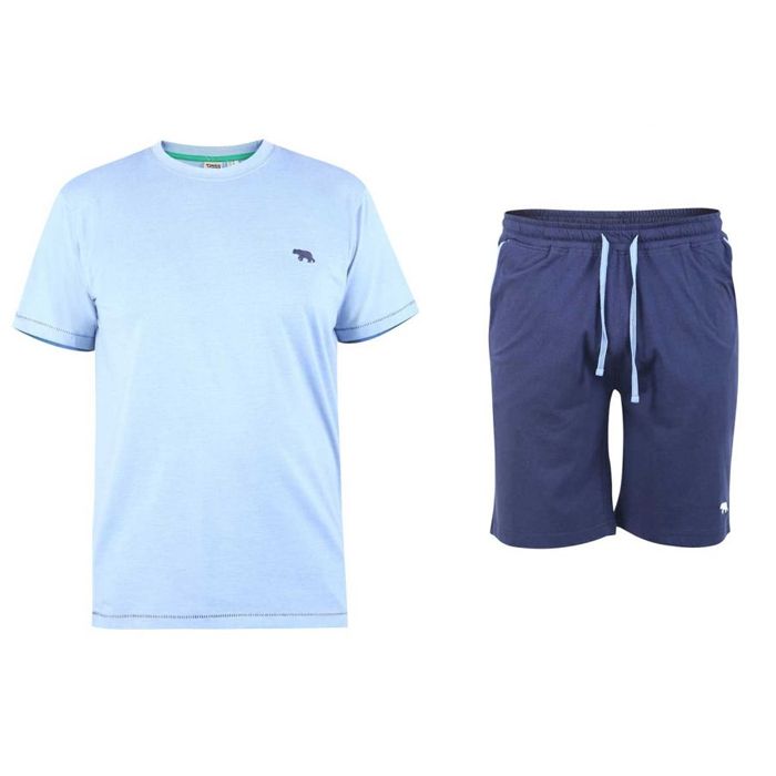 G1117 D555 T-Shirt and Shorts Loungewear Set