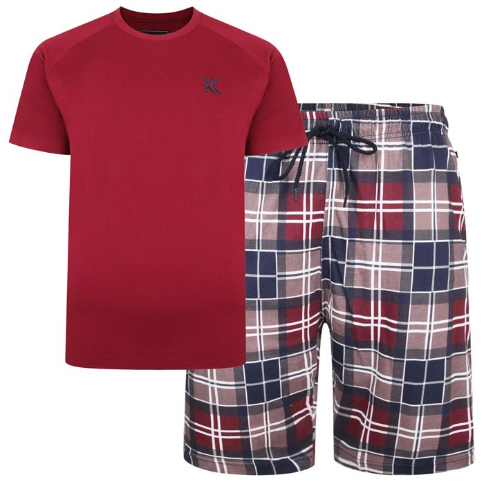 G1118 Kam T-Shirt and Shorts Loungewear Set