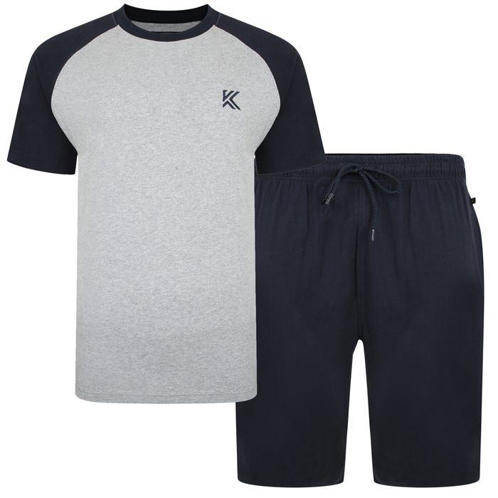 G1120 Kam T-Shirt and Shorts Loungewear Set