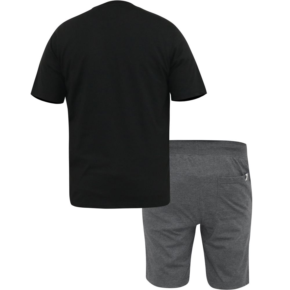 G1131 D555 T-Shirt and Shorts Loungewear Set