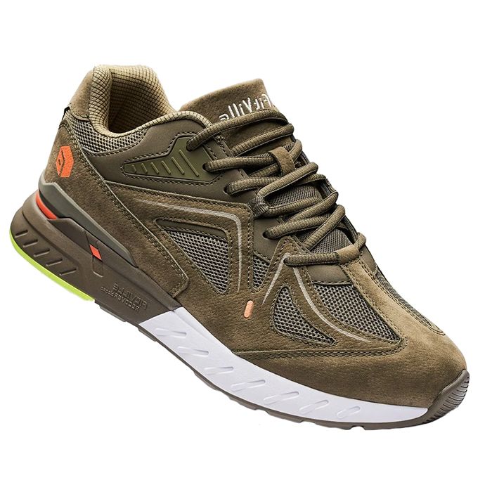 H1702 Fitville Rebound Core Extra Wide Trainers (Green) | John Banks