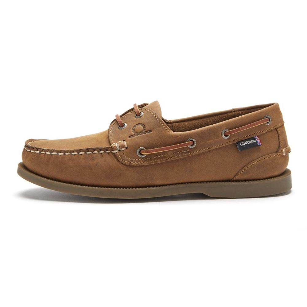 H1819 Chatham Rockwell II Wide Fit Boat Shoe