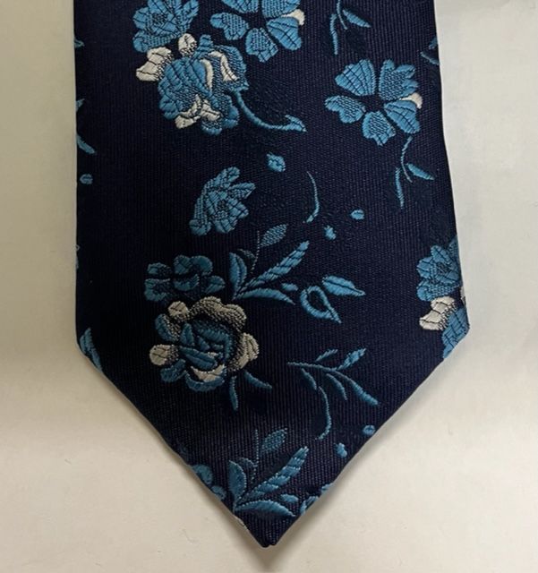 KH01138 Col 1 Navy/Blue Polyester Tie