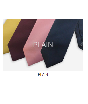 DF0528 X/Long Plain Tie (14 Colours Including Black)
