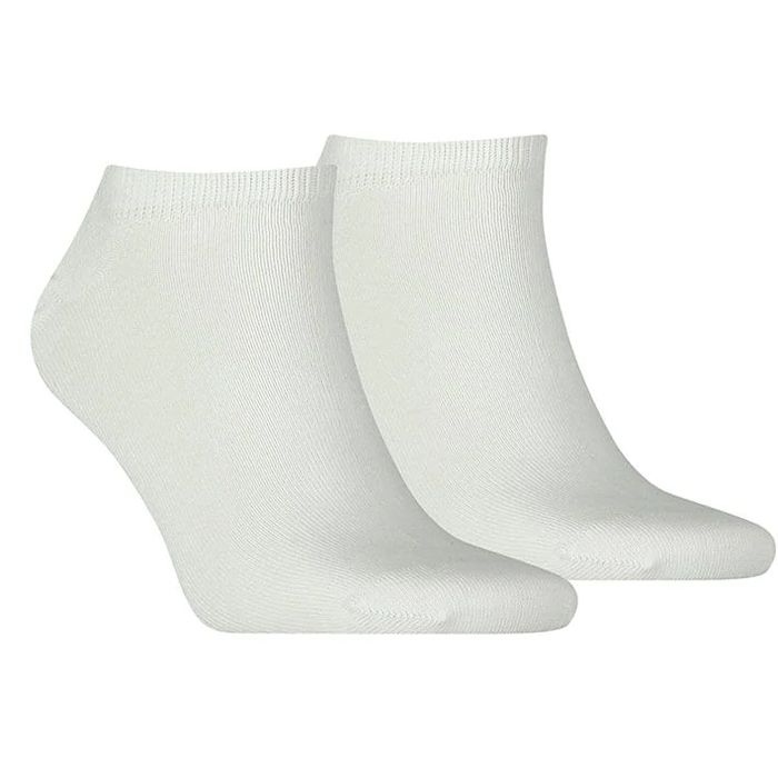 X887 Tommy Hilfiger Trainer Sock (2 Pair Pack, White)