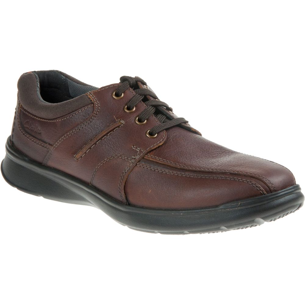 H1814 Clarks Cotrell Walk Ext Wide H Fit Lace Up Shoe