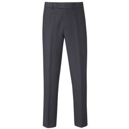 B1030XT Tall Fit Side Elastic Plain Skopes Trouser (Navy) | John Banks